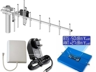 Dvojpásmovy zosilňovač signálu GSM & LTE zosilňovač HPC-G27LE s LCD komplet pre EGSM, 4G/LTE