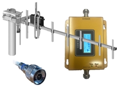 GSM Repeater Pico V3 mit LCD-Display - Komplettset mit Antennen